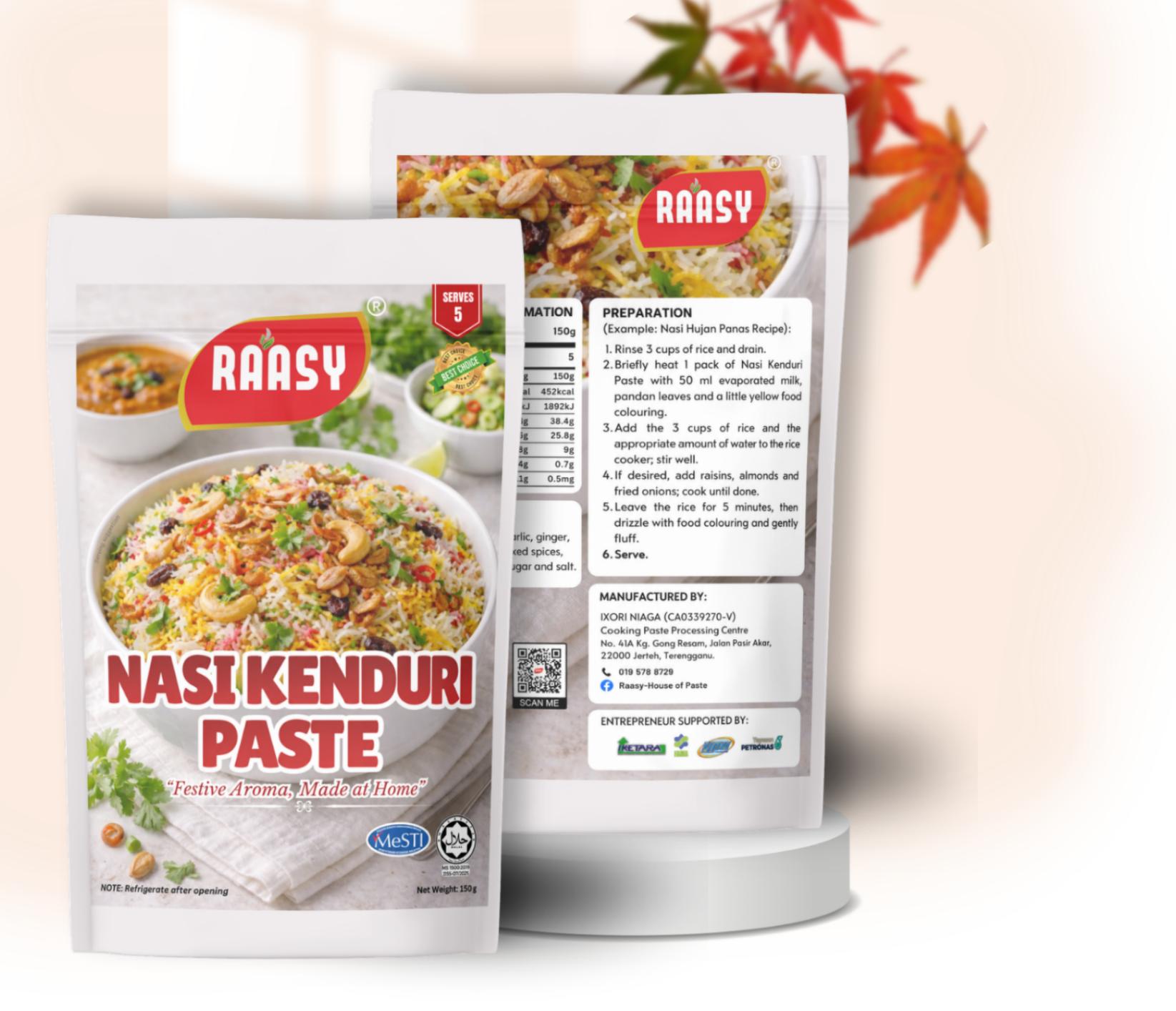 Pek Nasi Kenduri Paste